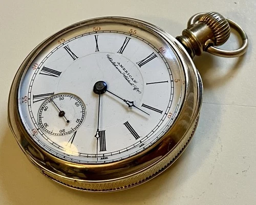 Antique 18s 15j WALTHAM Pocket Watch Grade 15 Model 1883 c.1892 Parts or Restore