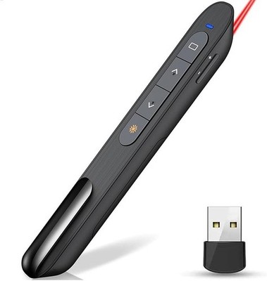Präsentationsclicker Wiederaufladbarer Clicker für PowerPoint Präsentation Zeiger