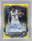 Jeremiah Wilkinson 2025 Bowman Chrome #CPA-JW Yellow Refractor 1st RC Auto /75