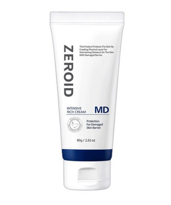 ZEROID Intensive Rich Cream MD 80g 2.82oz Moisturizing Barrier Care Sen K-Beauty