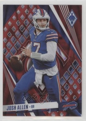 2023 Panini Phoenix Red Seismic 182/199 Josh Allen #8 4r7
