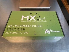 AVPro Edge AC-MXNET-1G-DV2 Rev C DECODER 4K60fps 4:4:4 Dolby Vision HDR10