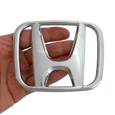 Honda Front Grille Emblem Logo Silver Chrome Badge For Civic Fits 2004 2005 Honda Front Grille Emblem Logo Silver Chrome Badge For Civic Fits 2004 2005