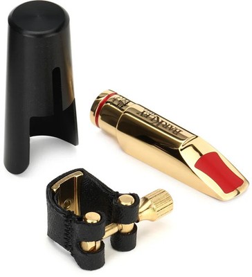 Barkley Malbec Origen Soprano Saxophone Mouthpiece - 9, Gold Plated