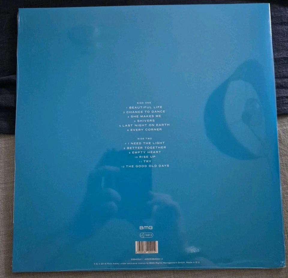 Rick Astley Beautiful Life LP Picture Disc Sealed - Image 2 of 3