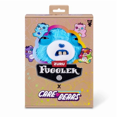 Zuru Fuggler Care Bears Grumpy Bear Blue Funny Ugly Monster Plush