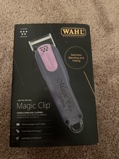 Wahl 5 Star Cordless Black Magic Clip Clipper- BRAND NEW 3027520 Purple