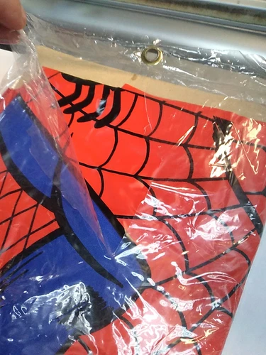 spiderman fun poncho 1976 ben cooper - Picture 5 of 5