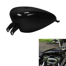 Schwarz 3,7 Gal Kraftstoff Gas Tank Für Harley Sportster XL 883 1200 48 07-22