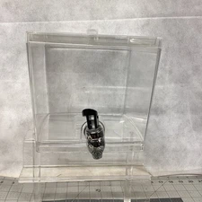 CreativeWare Beverage Dispenser with No Base Sleeve 1.5 Gallon Clear