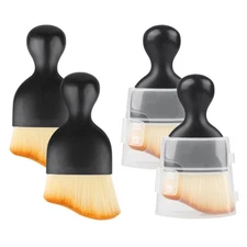 4 Pcs Car Interior Cleaning Brushes Soft Bristles for Automotive Dashboard Vents