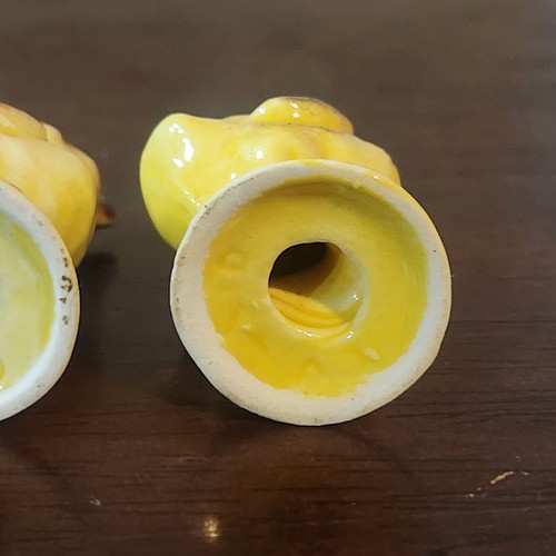 2 vintage Goebel W. Germany porcelain chicks baby chickens 2 Inch figurines - Picture 6 of 6