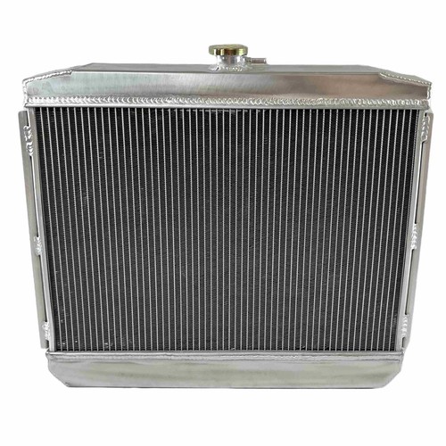 Aluminum Radiator for Ford Mustang II V8 5.0L 302 AT MT 1974-1978 75 76 77 - Picture 5 of 8