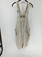 EMS Overall Dress Womens Medium Khaki Pockets Outdoors Jumper Vintage Beach