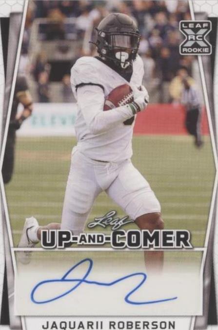 2022 Leaf Holiday Packs Jaquarii Roberson #UC-JR1 - 1 of 2