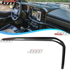 Raptor Real Carbon Center Navigation Cover For Ford F-150 Raptor F150 Lariat 24+