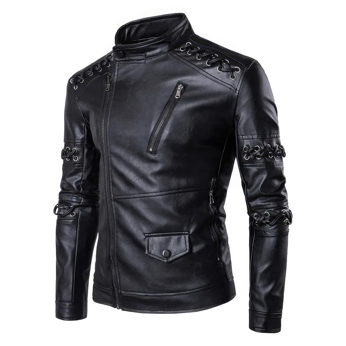 ジャケット・アウター T/SEHNE ASYMMETRIC LEATHER JACKET s-l1200.jpg