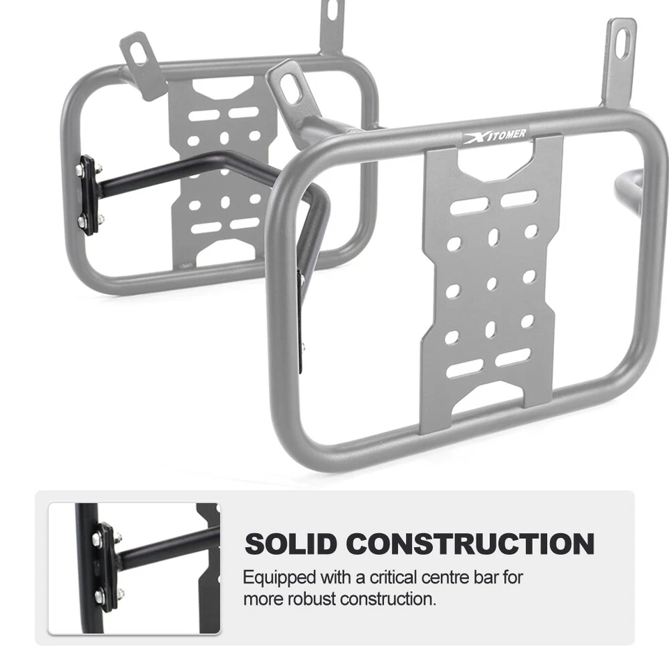 Soporte porta alforjas portaequipajes apto para motocicleta Honda CB500X 19-23 Foto 4 de 4