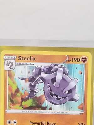 steelix pokemon card value stage 1 Pokemon Card Fusion Strike 139/264 Steelix Reverse Holo Rare – Brokenvase  Games main image 0