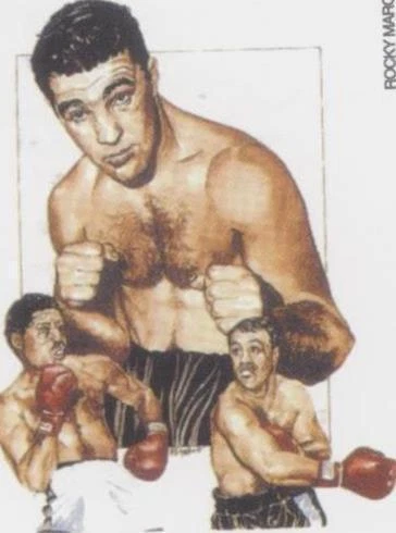 1991 Victoria Gallery Boxing Champions Heavyweights - Rocky Marciano #9