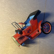 Vintage Tin Toy Car Japan Tin Toy Car  Jalopy  For Parts Or Repair B-109