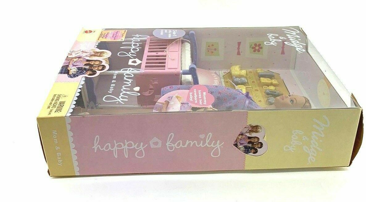 Barbie Happy Family AA Rare Pregnant Midge & Baby 💕 2002 Mattel NRFB HTF