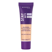 Rimmel Stay Matte Foundation, Light Porcelain, 1 Fluid Ounce
