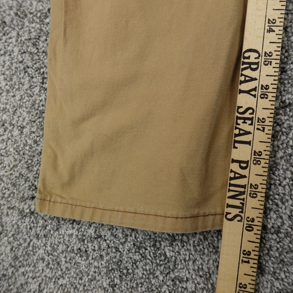 Wrangler Pants Mens 35x30 Brown Tan Chino ATG Hiking Outdoor Stretch Flex Work - Image 2 of 4