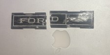 1968 Ford Galaxie Xl And Ltd Headlight Door Plastic Emblem Emblem 1968 Ford Galaxie Xl And Ltd Headlight Door Plastic Emblem Emblem
