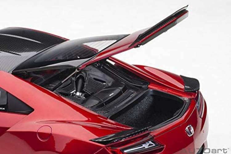 オートアート　1/18　ホンダ　NSX　NC1　パールレッド Amazon | AUTOart 1/18 ホンダ NSX (NC1) 2016 バレンシアレッド