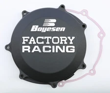 Boyesen Factory Clutch Cover Black For YAMAHA YZ450F WR450F