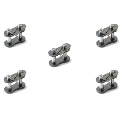#80H Heavy Duty Roller Chain Connecting 5 Pack