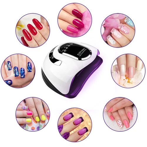 UV LED Nail Lamp 280W Dryer Gel Polish Light Manicure Salon Curing SUN X10 Max - Picture 12 of 14