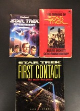 Star Trek 25 Anniversary First Contact Making Motion Pic cluebook SCIFI BOOK LOT