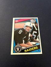 1984 Topps Football Ray Guy #107 HOF Set Break NM