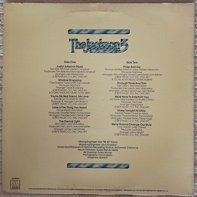 The Jackson 5 - Joyful Jukebox Music - 1976 US Michael Jackson | eBay