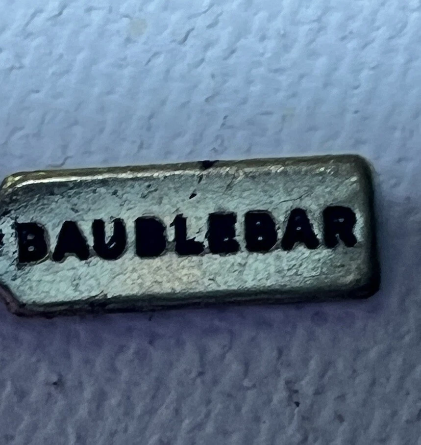 "Collar BaubleBar ámbar opaco azul marino y rosa estilo escarabajo 16""+3""" Foto 4 de 4