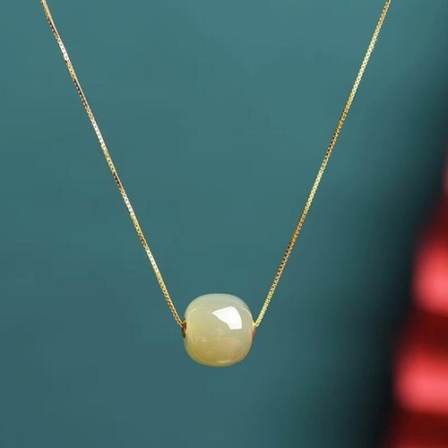 18K Solid Gold Red Agate 18K Jinnan Red Agate Clipper card Pendant Jewelry 南红路路通 - Picture 10 of 12
