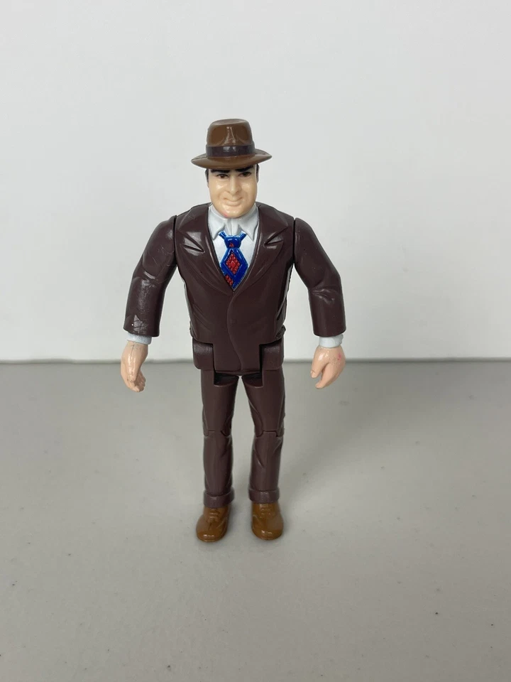 Figura de acción de colección LJN Who Framed Roger Rabbit Animates Eddie Valiant 4" 1987 Foto 2 de 4