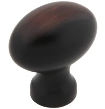 STG 1.25" Vintage Style Cabinet Knob Handles, w/ Screws, Robust Brown