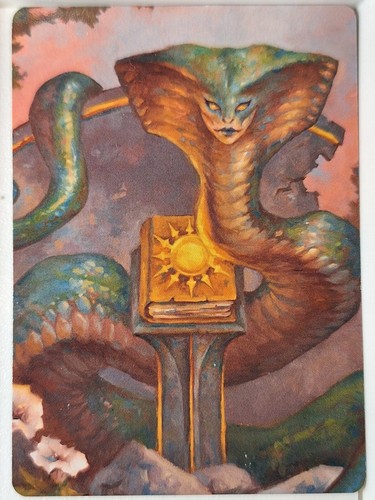 Guardian Naga - ART CARD - Magic the Gathering MTG Nice! - 第 1/3 張圖片
