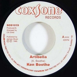 英7” Ken Boothe Artibella SOS1019 Coxsone Records /00080 s-l400.jpg