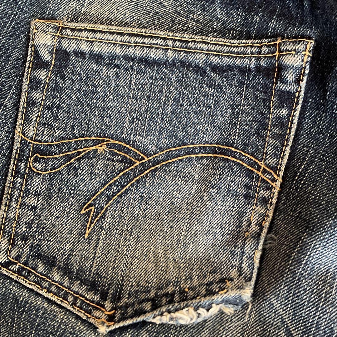 THE FLAT HEAD 3005 XX Denim Pants Straight W28 Inseam 76cm THE FLAT HEAD 3005 XX Denim Pants Straight W28 Inseam 76cm