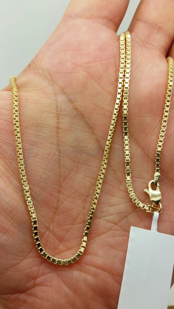  Wholesale 6PCS 14K Gold Plated Brass Box Chain Necklace Bulk  for Jewelry Making (18 inch) : Arts, Crafts & Sewing