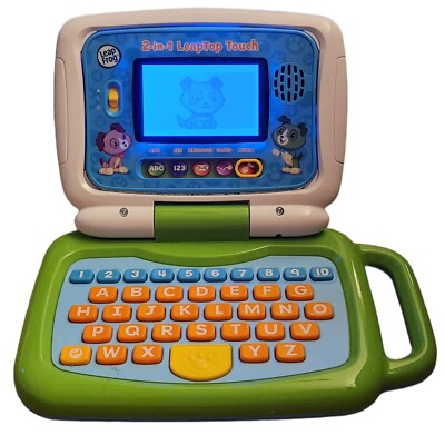LeapFrog Scout 2-in-1 LeapTop Touch Green For Children Learning
