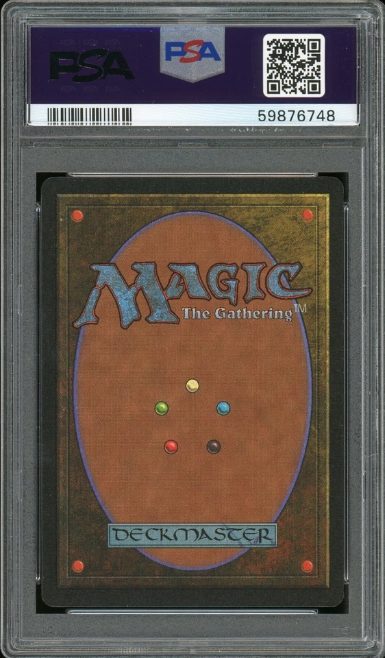 1996 Magic the Gathering MTG Mirage Zhalfirin Commander PSA 10 Pop 1 - Image 2 of 2