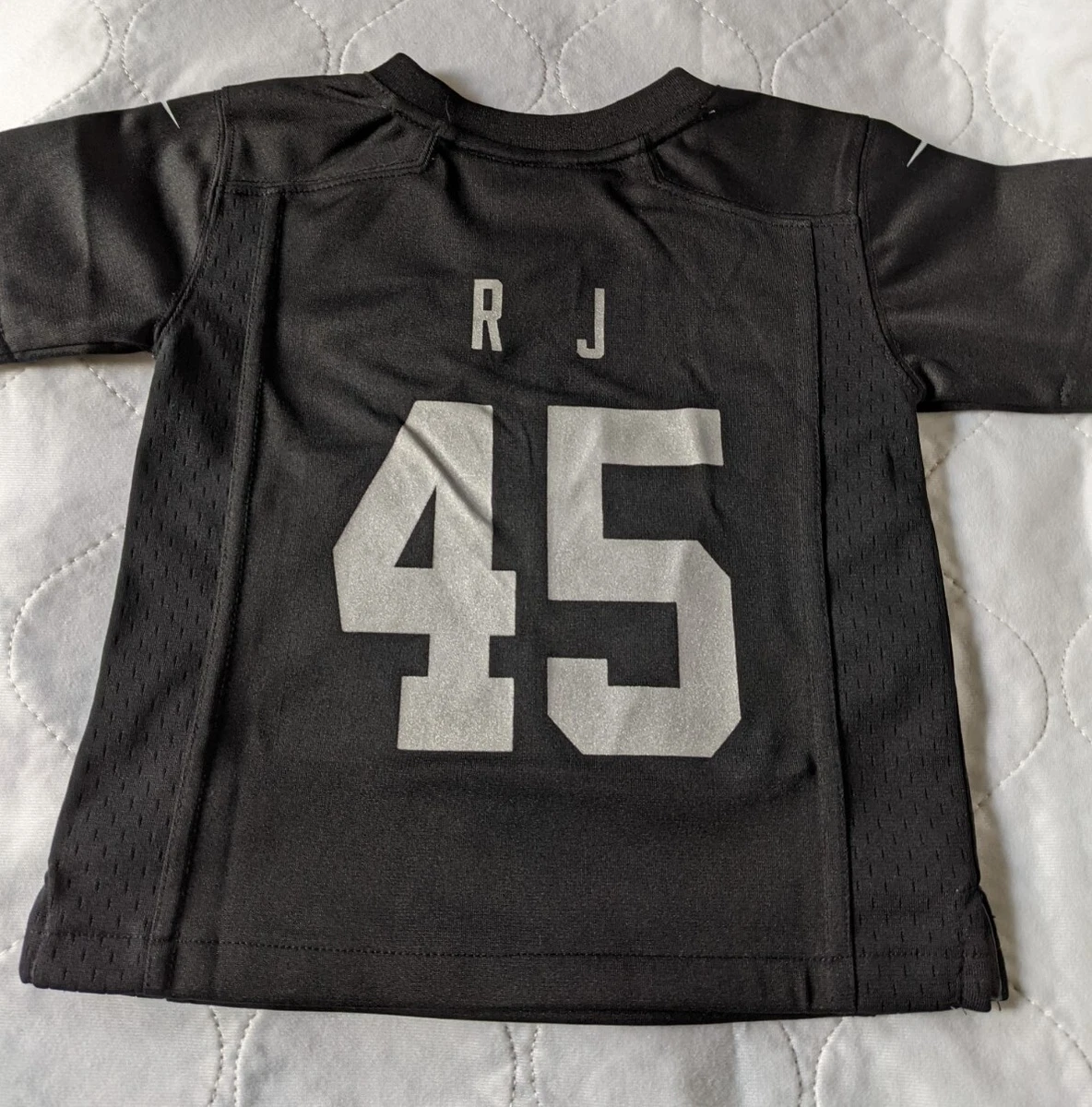 Toddler oakland raiders clearance jersey