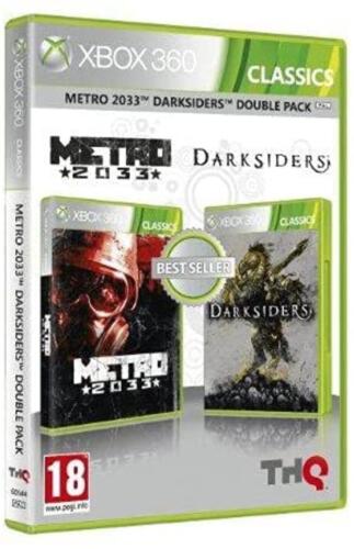 Xbox 360 Darksiders Game - Classics + Metro 2033 - Classics - Picture 1 of 1