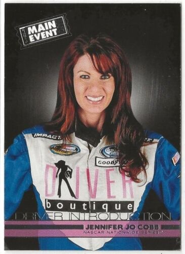 JENNIFER JO COBB - 2011 Press Pass Racing - Main Event Driver Intro. #40 (1759a) - Picture 2 of 3
