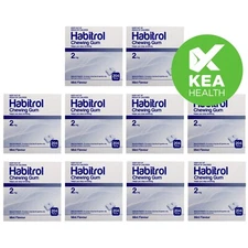 Habitrol Nicotine Gum 2mg MINT 2,040 piece 10 New BULK Box Size QUIT Smoking Now